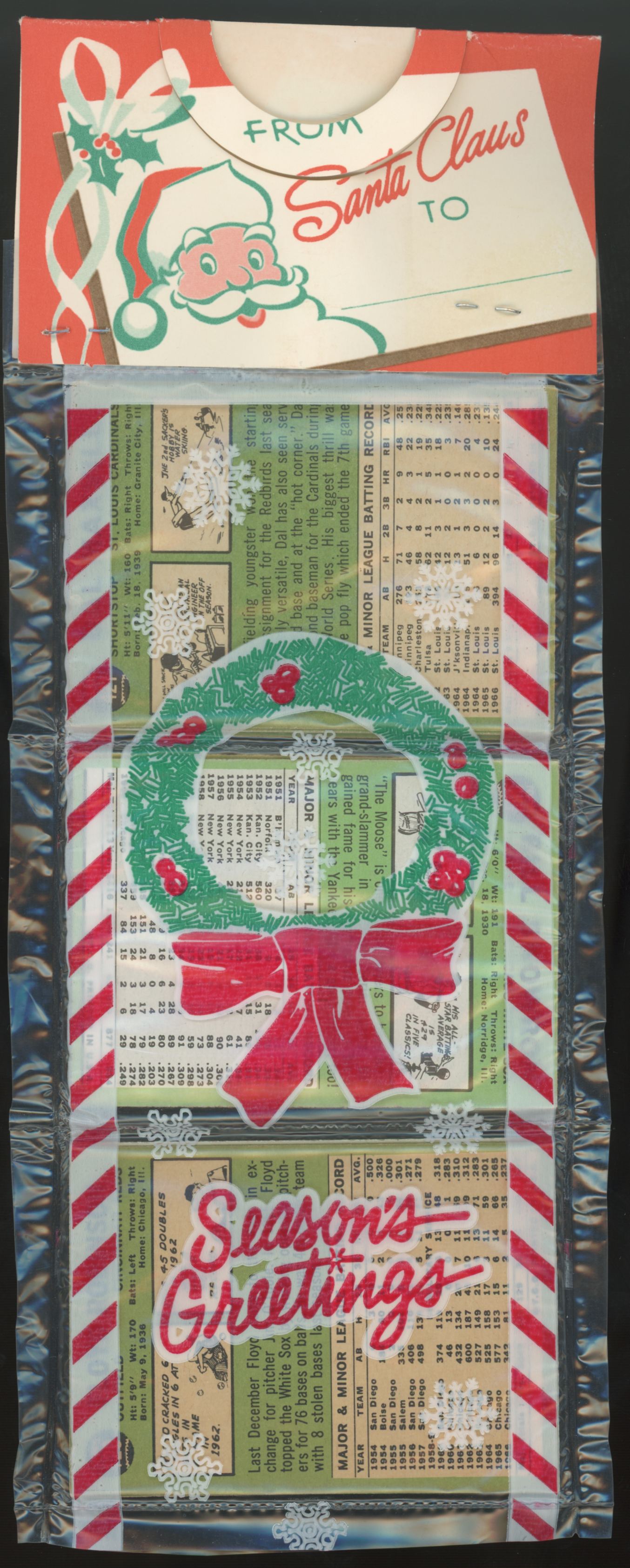1967 Topps Baseball Holiday Rack Pack