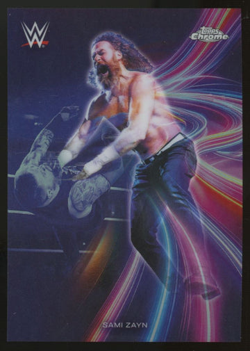 2026 Topps Chrome WWE Sami Zayn Signalz SSP #SGZ-24