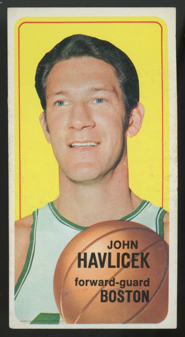 1970-71 Topps John Havlicek #10 VG-VG/EX