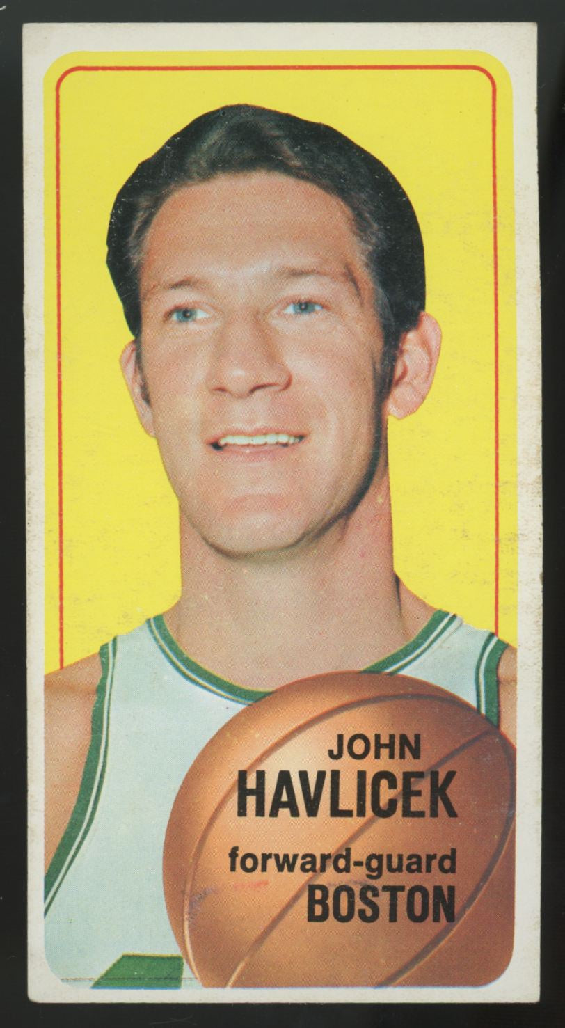 1970-71 Topps John Havlicek #10 VG-VG/EX