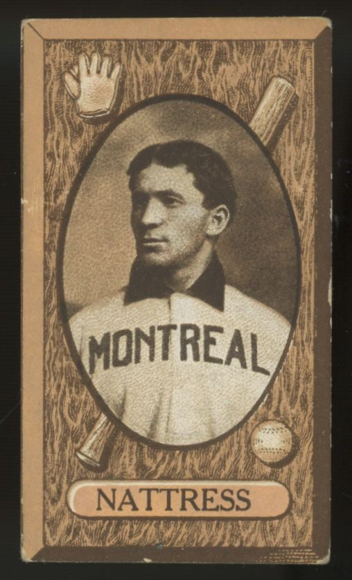 1912 C46 Imperial Billy "Natty" Nattress #8 VG/EX