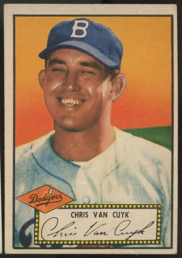 1952 Topps Chris Van Cuyk #53 VG/EX