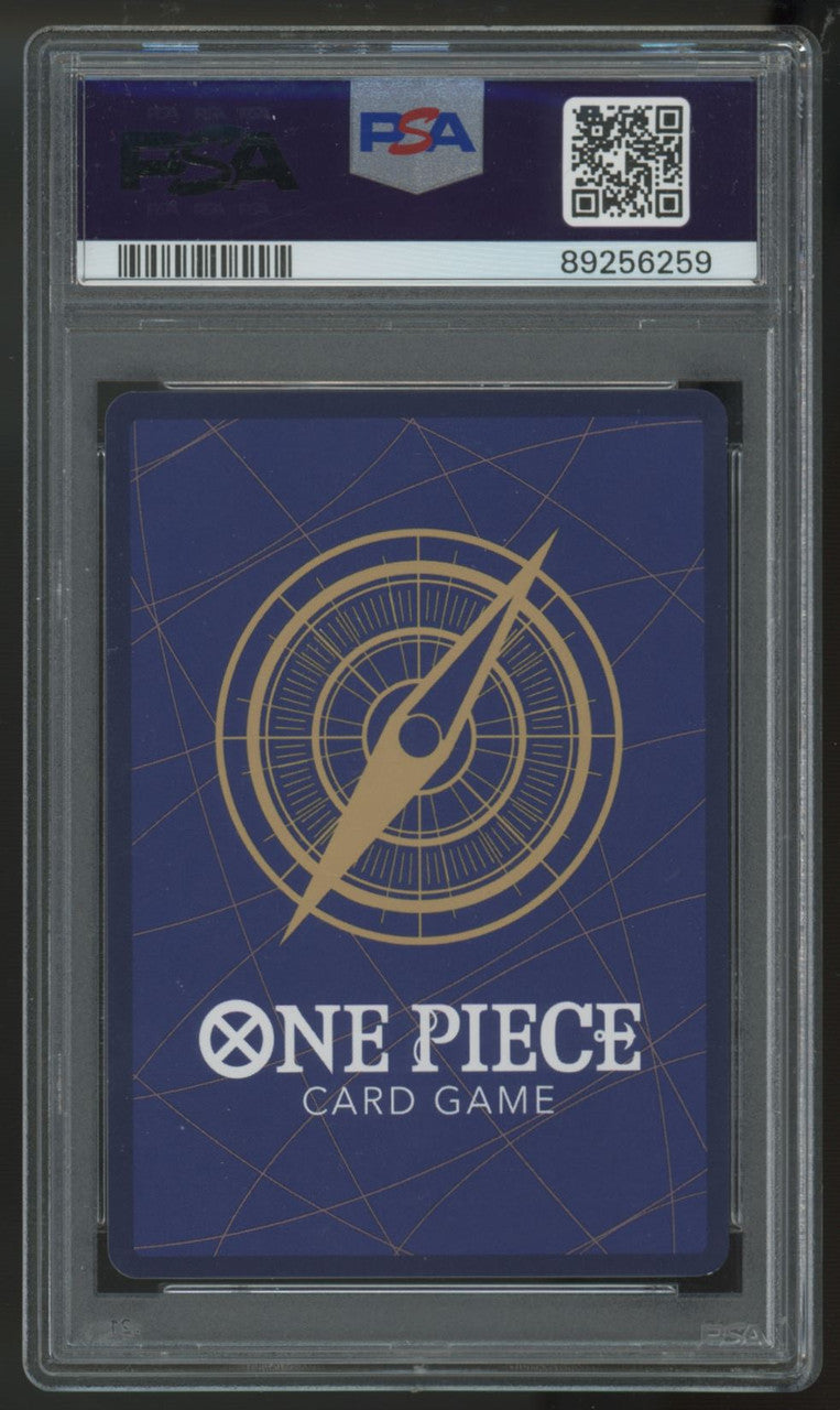 2022 One Piece Nami OP02 Japanese Alt Art #036 PSA 9