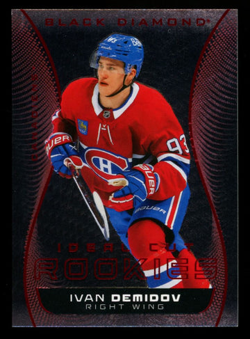 2025-26 Upper Deck Black Diamond Ivan Demidov RC Ideal Cut Red /10 #ICR-ID
