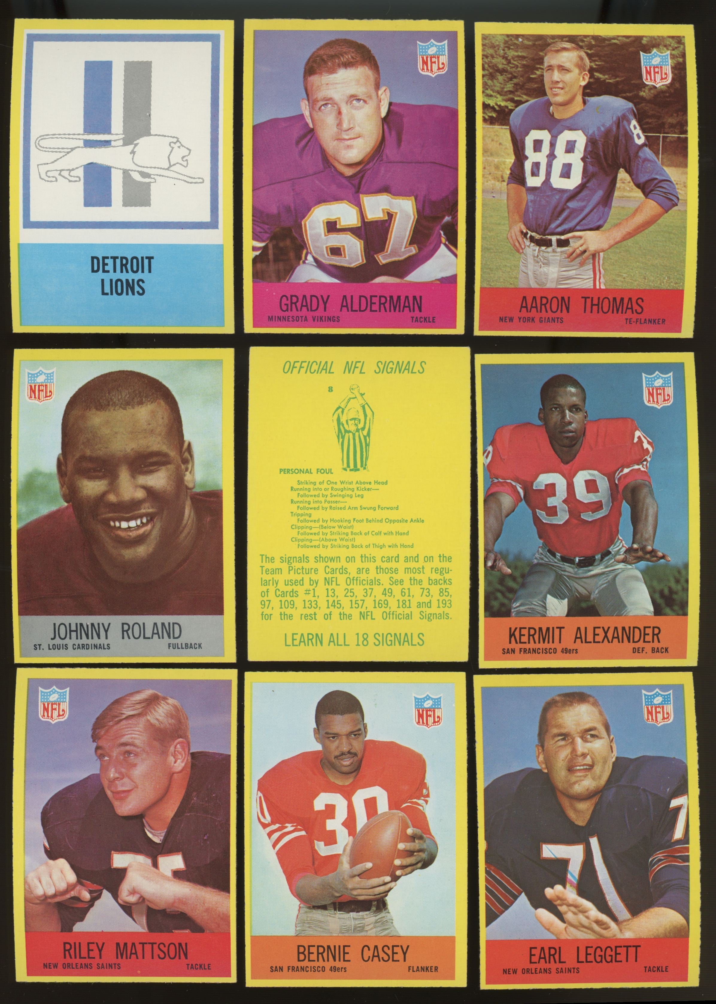 1967 Philadelphia Football Complete Set (198) EX-MT/NM