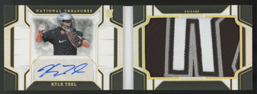 2025 National Treasures Kyle Teel RC Gold Jumbo Patch Auto Booklet RPA /10