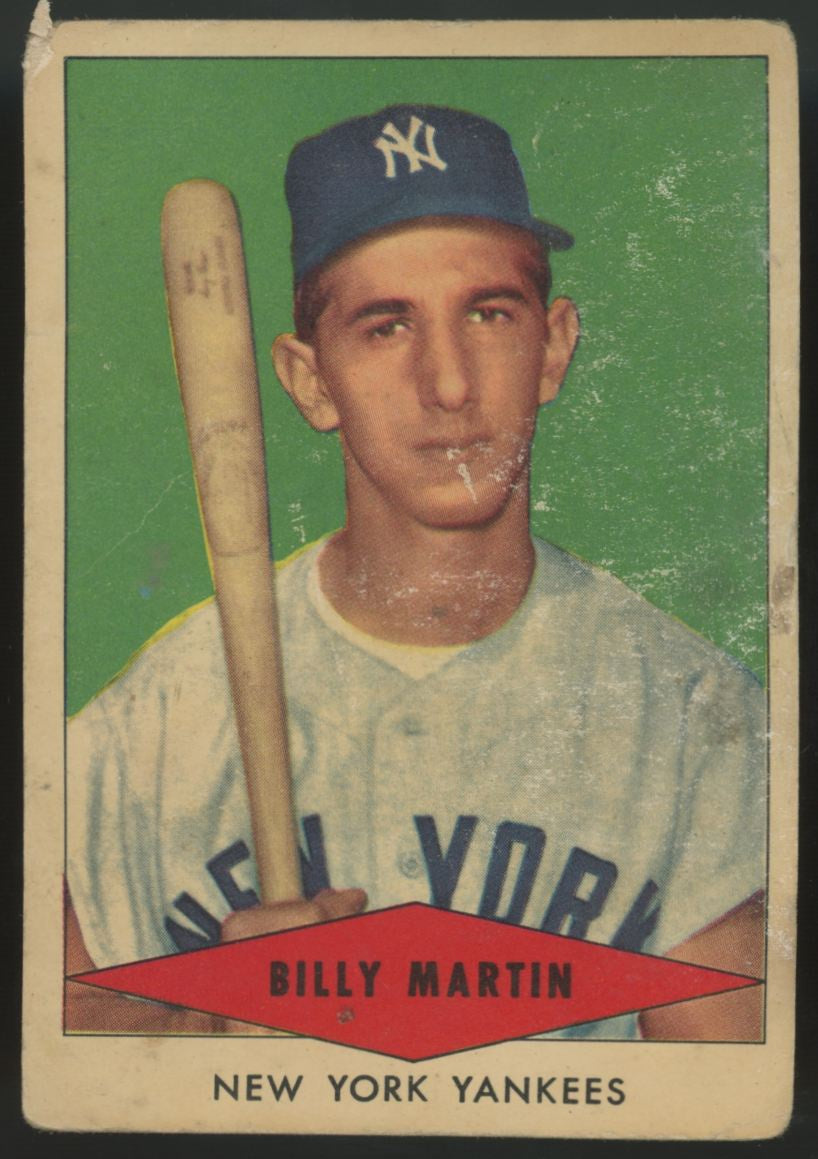 1954 Red Heart Billy Martin Poor