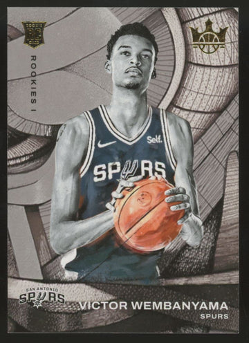 2023-24 Panini Court Kings Victor Wembanyama RC Rookies #73 "A"