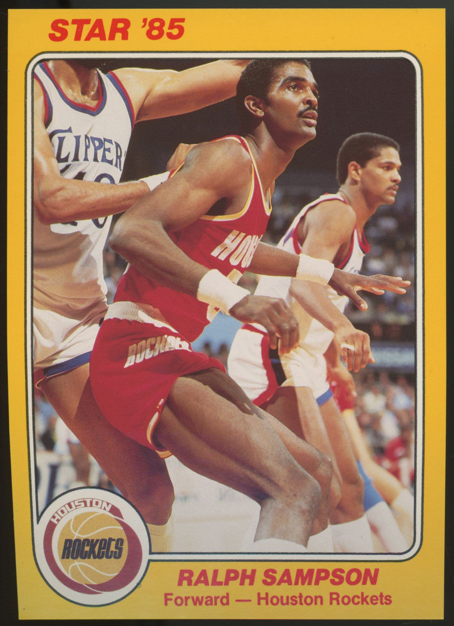 1985 Star Co. Basketball Houston Rockets Super Teams Set (5) Olajuwon RC *READ*