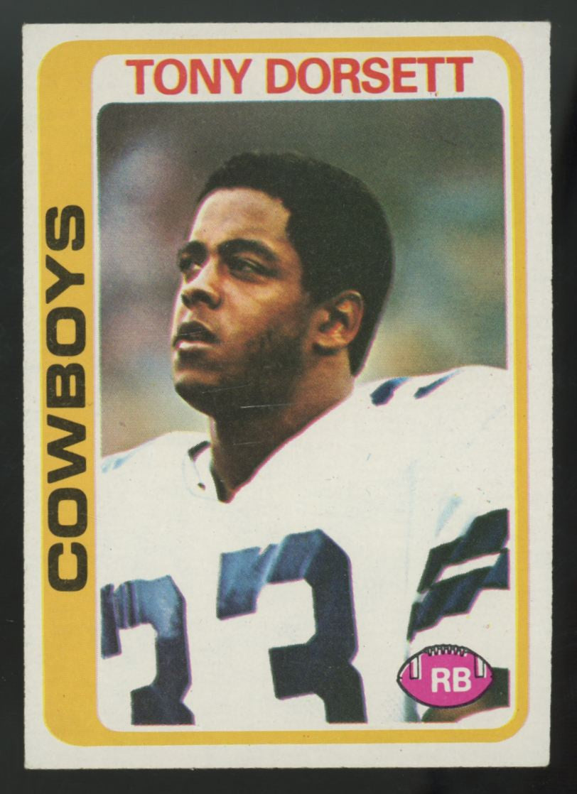 1978 Topps Tony Dorsett RC #315 EX