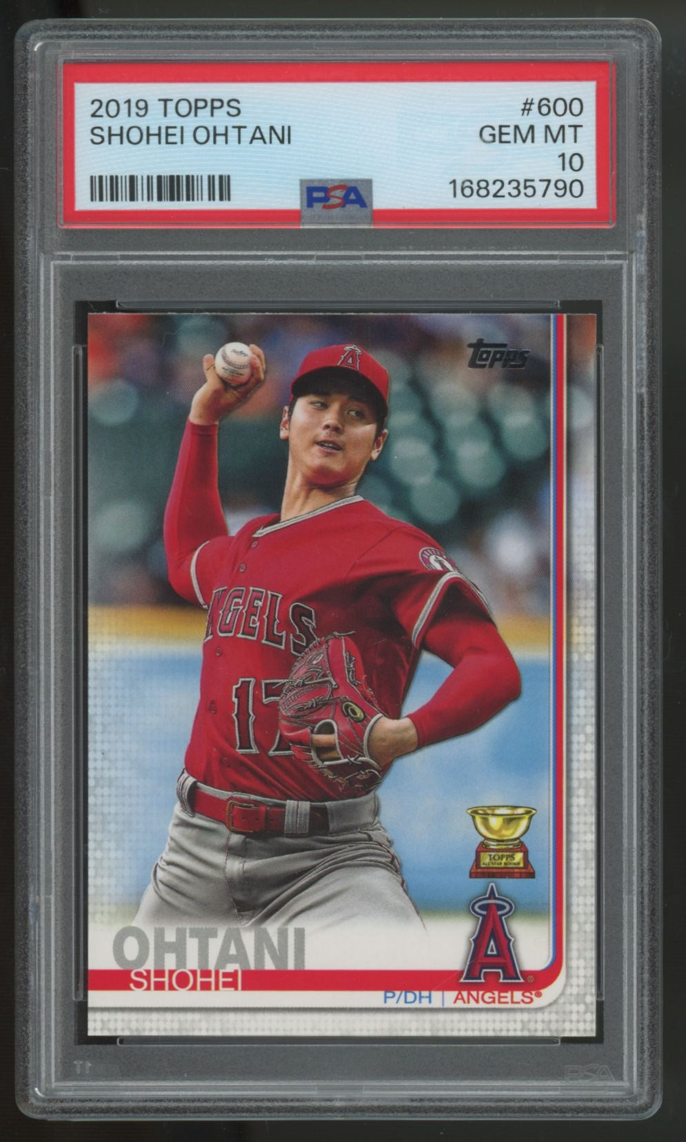 2019 Topps Series Two Shohei Ohtani #600 PSA 10