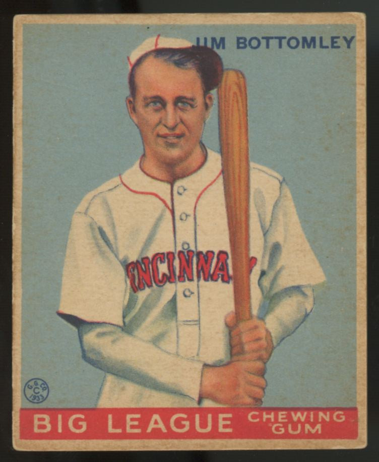 1933 Goudey Jim Bottomley #44 EX