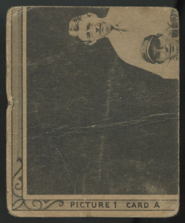 1935 Goudey 4-In-1 Frankie Frisch/Dizzy Dean/Tex Carleton/Ernie Orsatti #1A Poor
