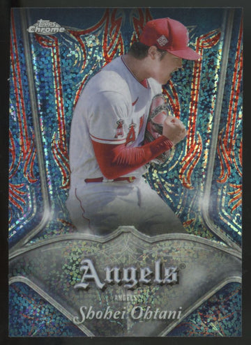 2022 Topps Chrome Shohei Ohtani Pinstriped/Club Plaques #P-1