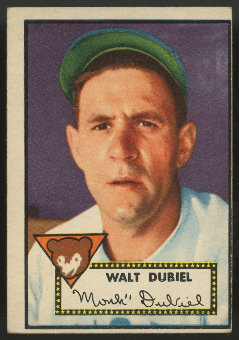 1952 Topps Walt Dubiel #164 VG/EX (MC)