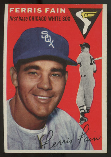 1954 Topps Ferris Fain #27 EX-MT