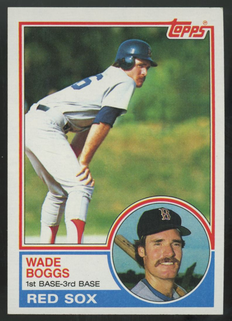1983 Topps Wade Boggs RC #498 NM