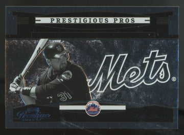 2005 Playoff Prestige Mike Piazza Prestigious Pros Platinum /25 #PP-31