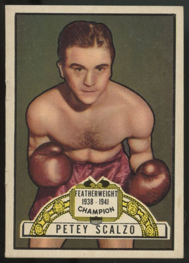1951 Topps Ringside Petey Scalzo #27 VG