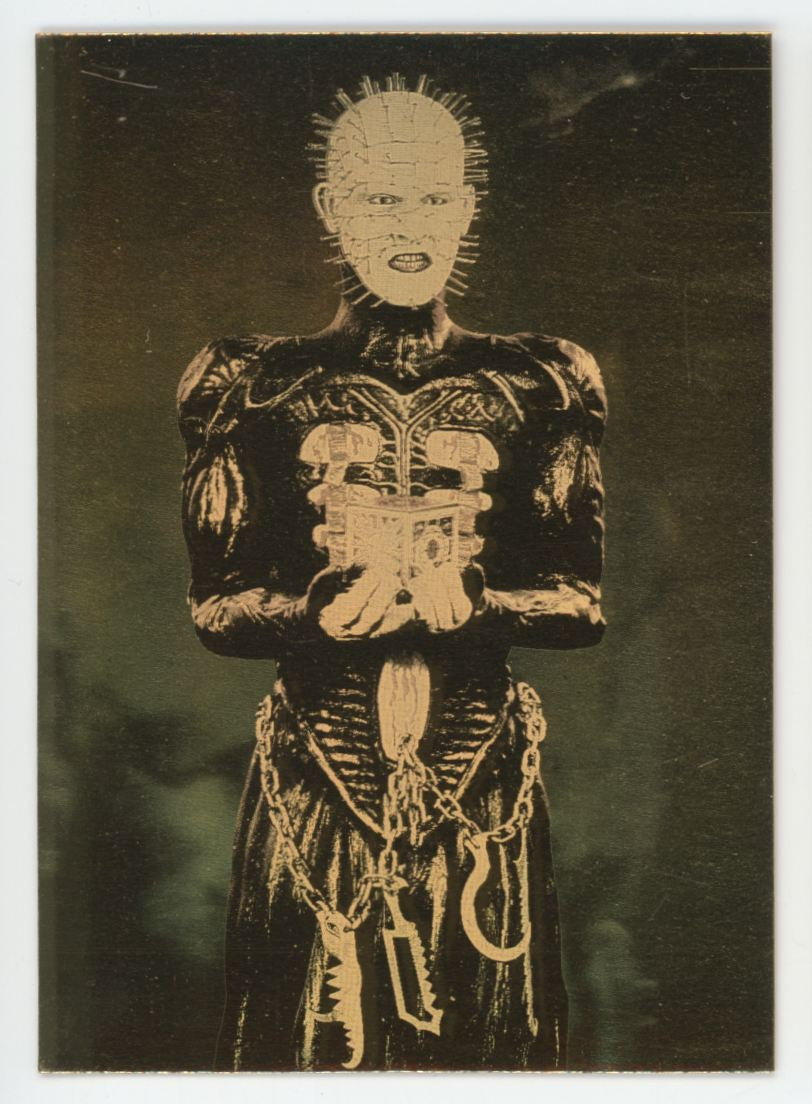 1992 Eclipse Hellraiser Pinhead Gold Hologram #A