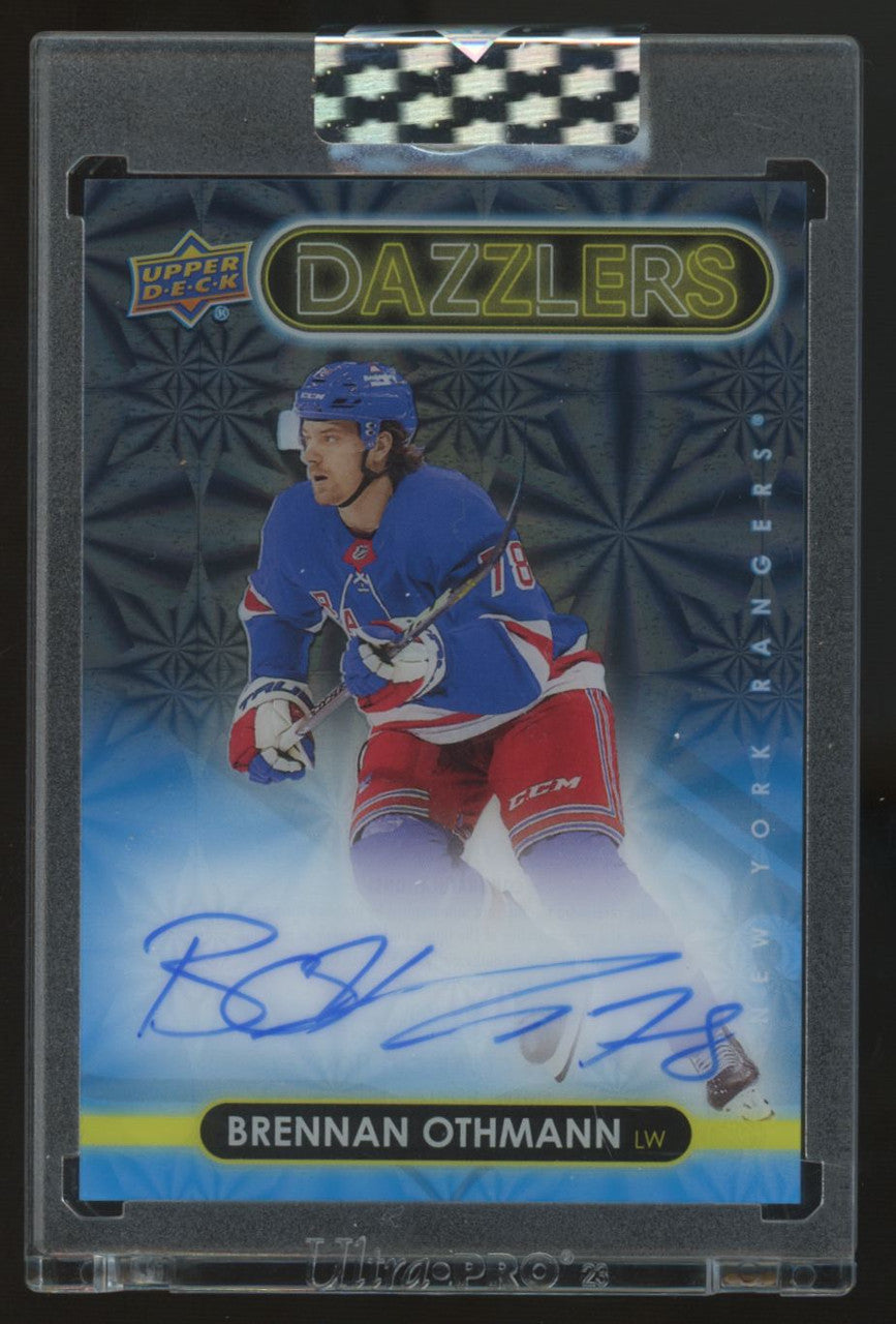 2024-25 UD Clear Cut Brennan Othmann Dazzlers Auto #DA-OT