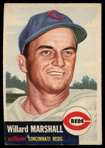 1953 Topps Willard Marshall #95 VG "A"