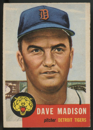 1953 Topps Dave Madison #99 EX