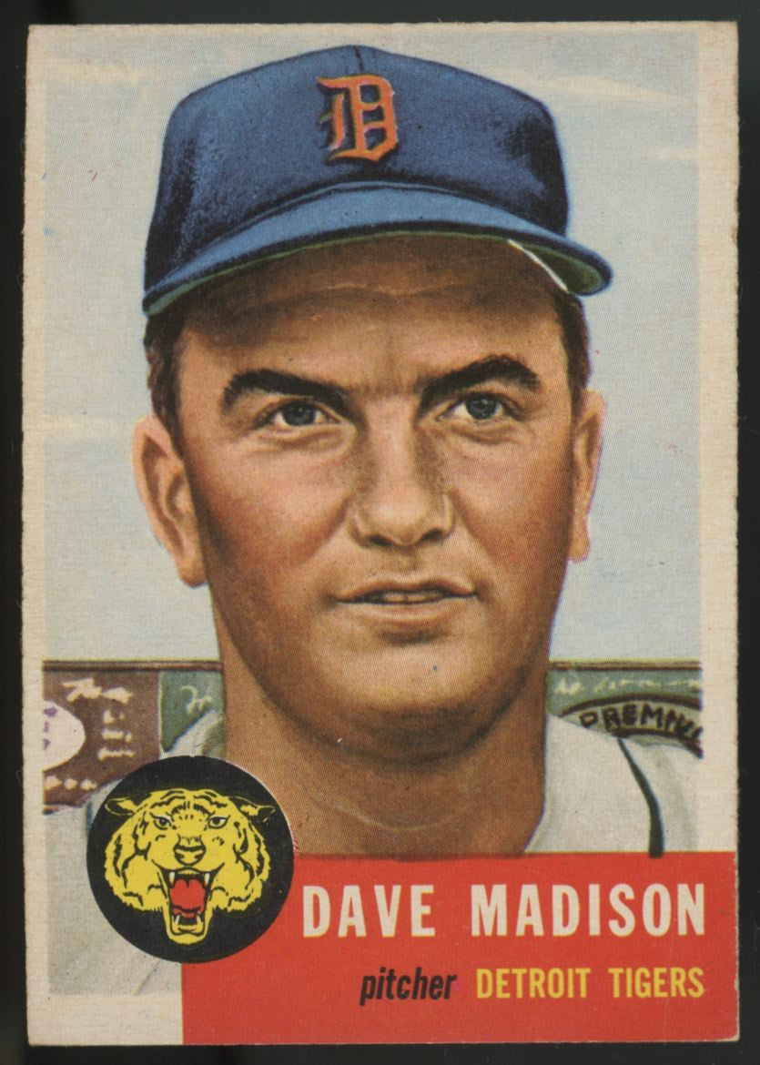 1953 Topps Dave Madison #99 EX