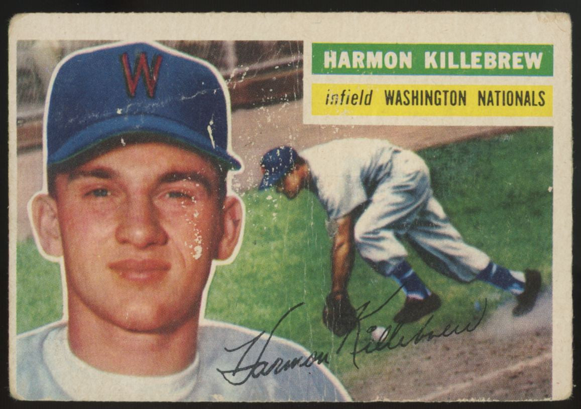 1956 Topps Harmon Killebrew #164 Poor