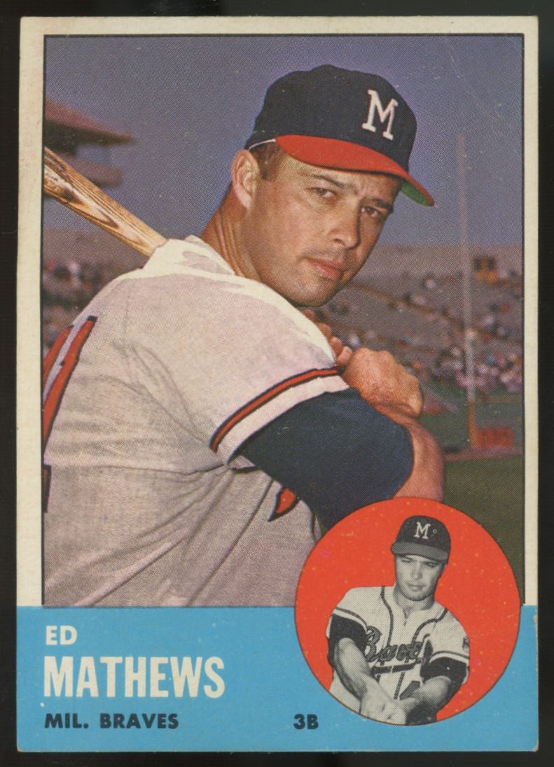 1963 Topps Ed Mathews #275 VG
