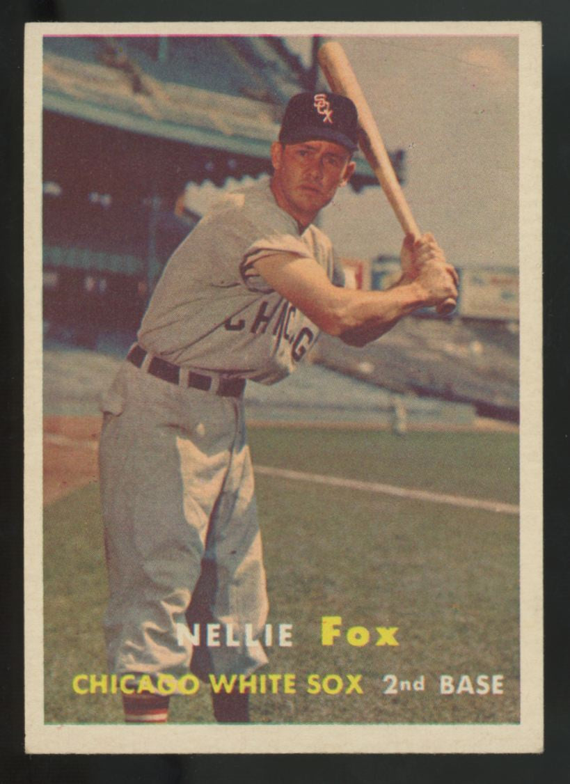 1957 Topps Nellie Fox #38 EX "A"