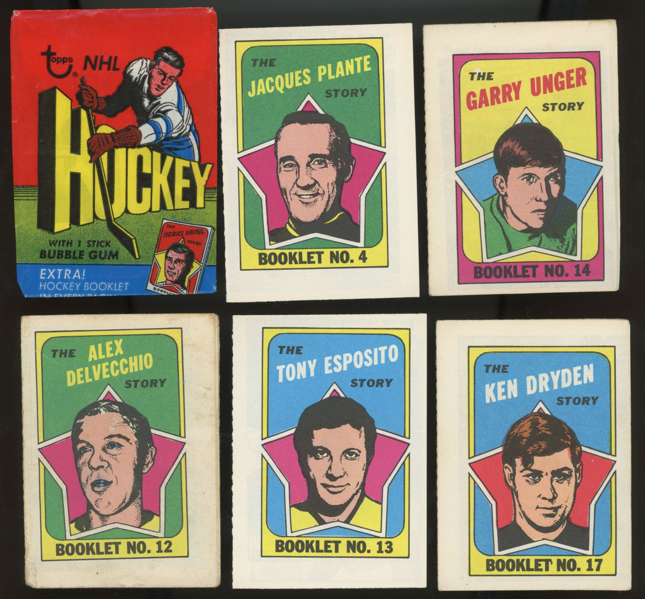 1971-72 Topps Hockey Complete Set (132) EX/MT-NM + Wrappers & Booklets