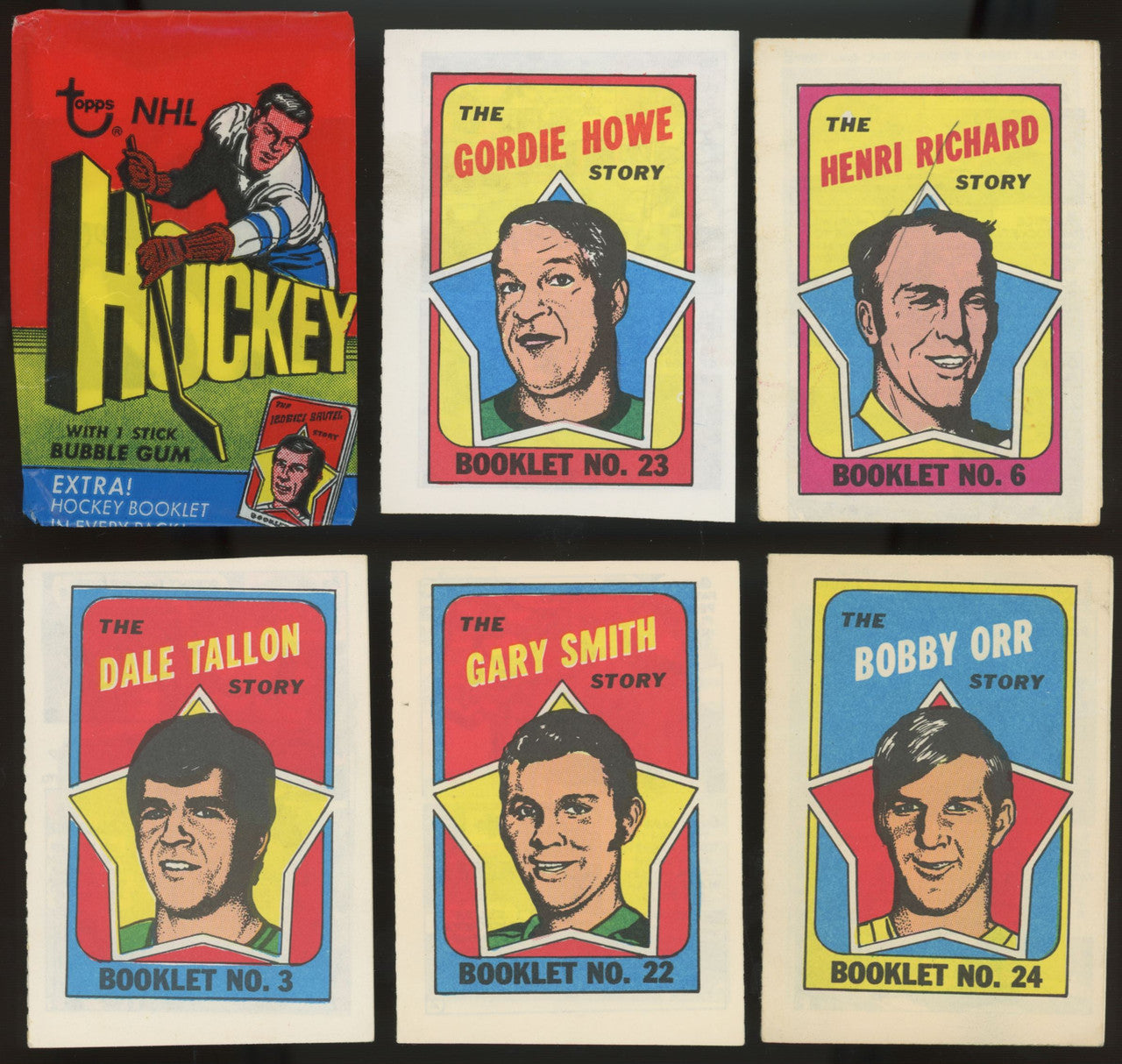 1971-72 Topps Hockey Complete Set (132) EX/MT-NM + Wrappers & Booklets