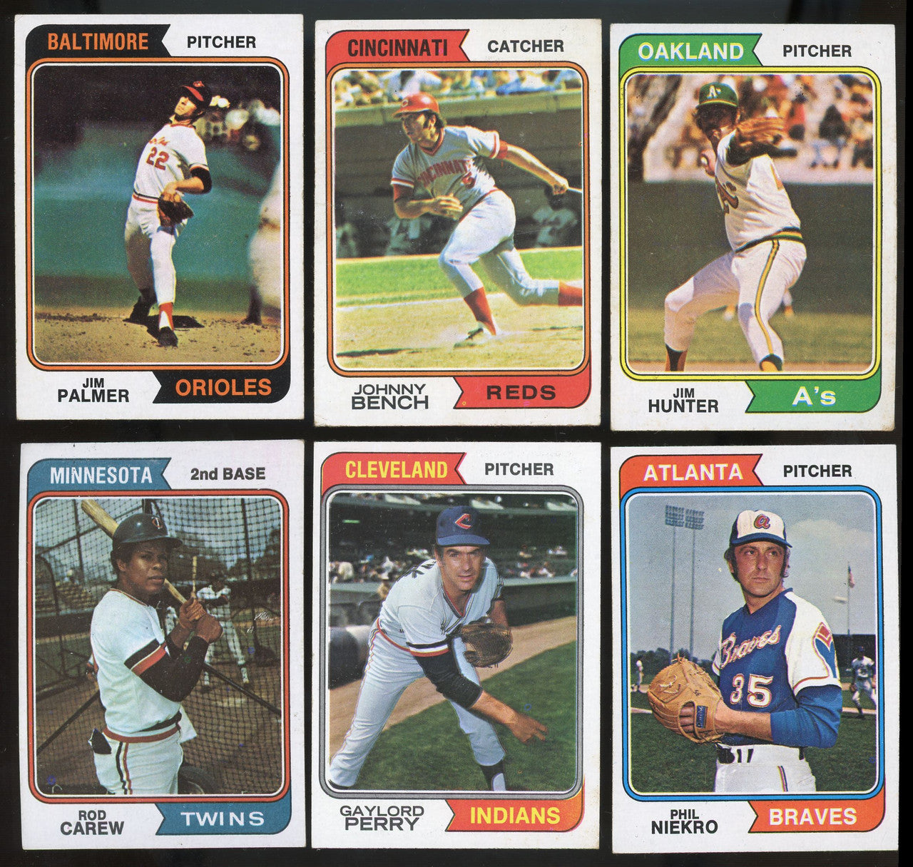 1974 Topps Baseball Complete Set (660) EX Winfield Parker