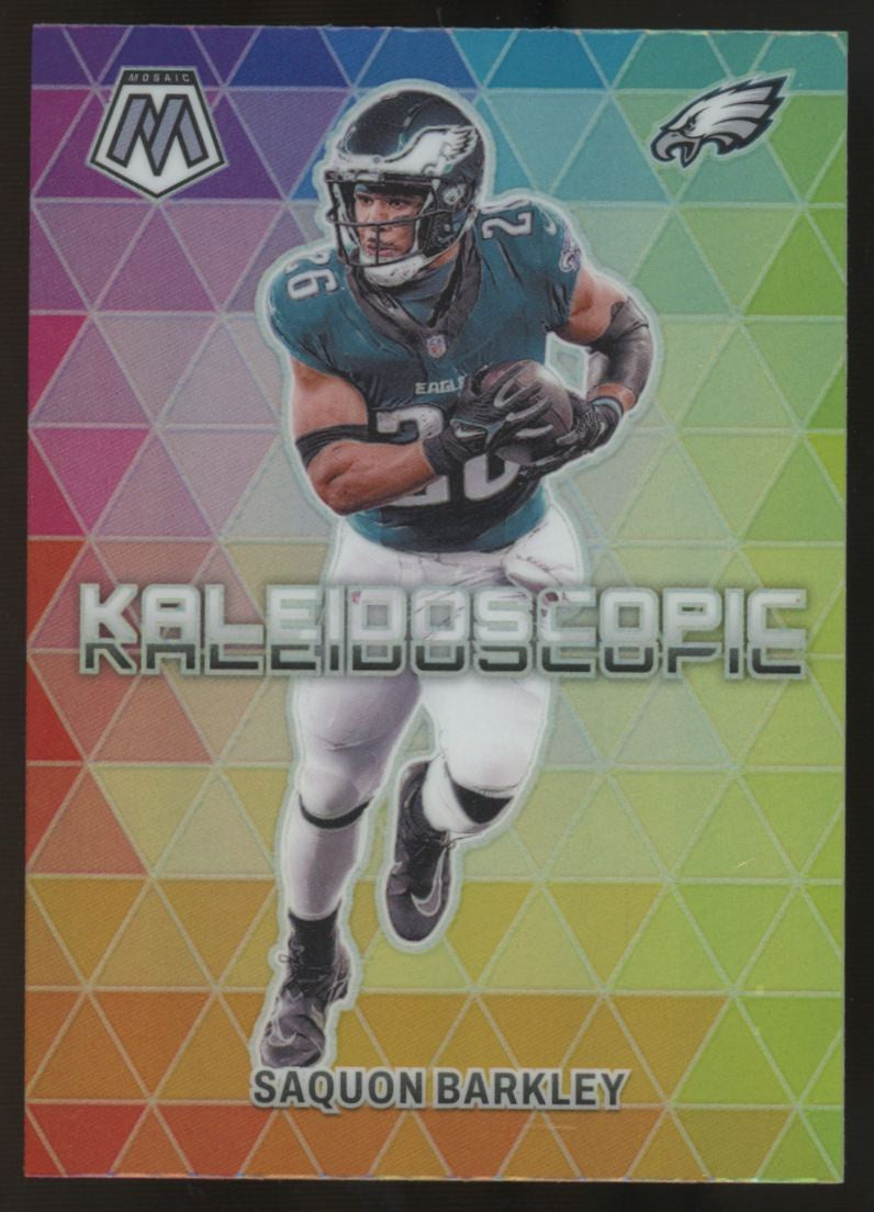2024 Panini Mosaic Saquon Barkley Kaleidoscopic Prizm SSP #2