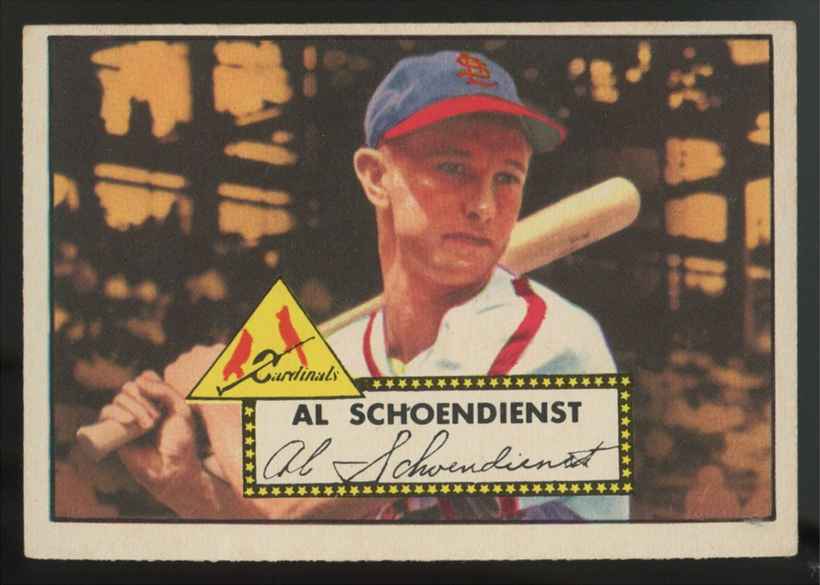 1952 Topps Al Schoendienst #91 VG-EX