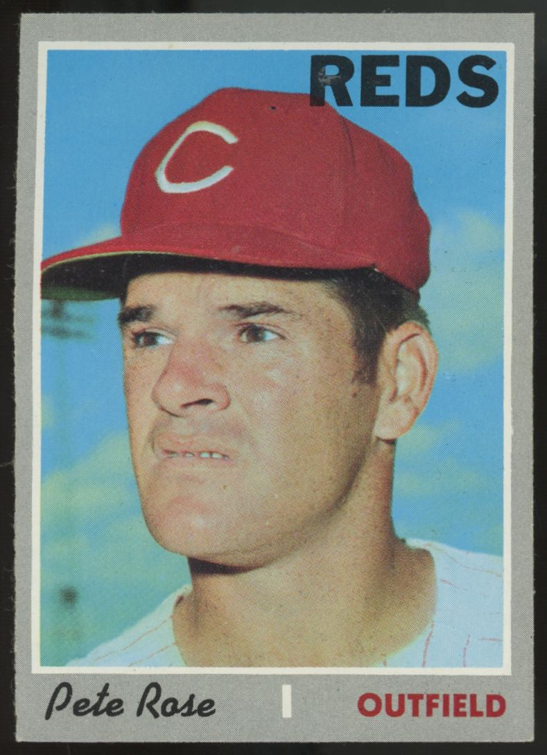 1970 Topps Pete Rose #580 EX "A"