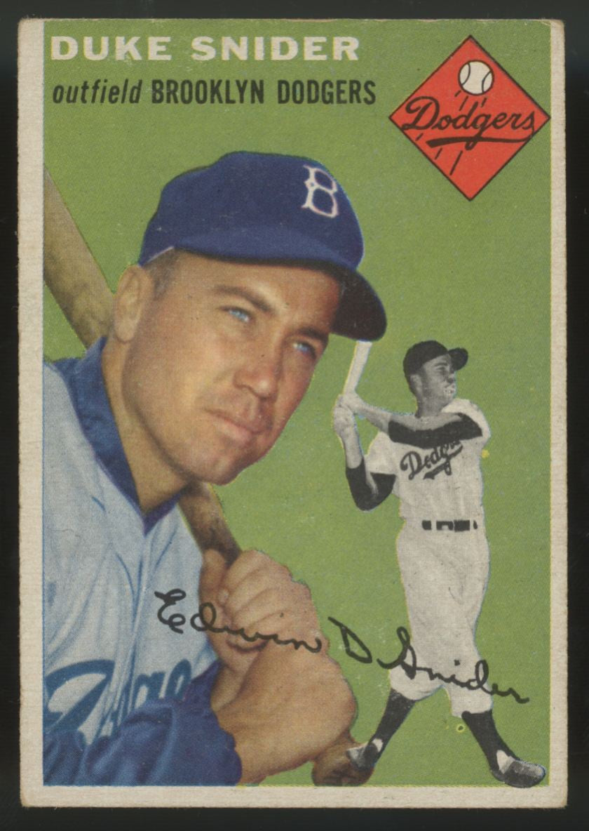 1954 Topps Duke Snider #32 VG/EX
