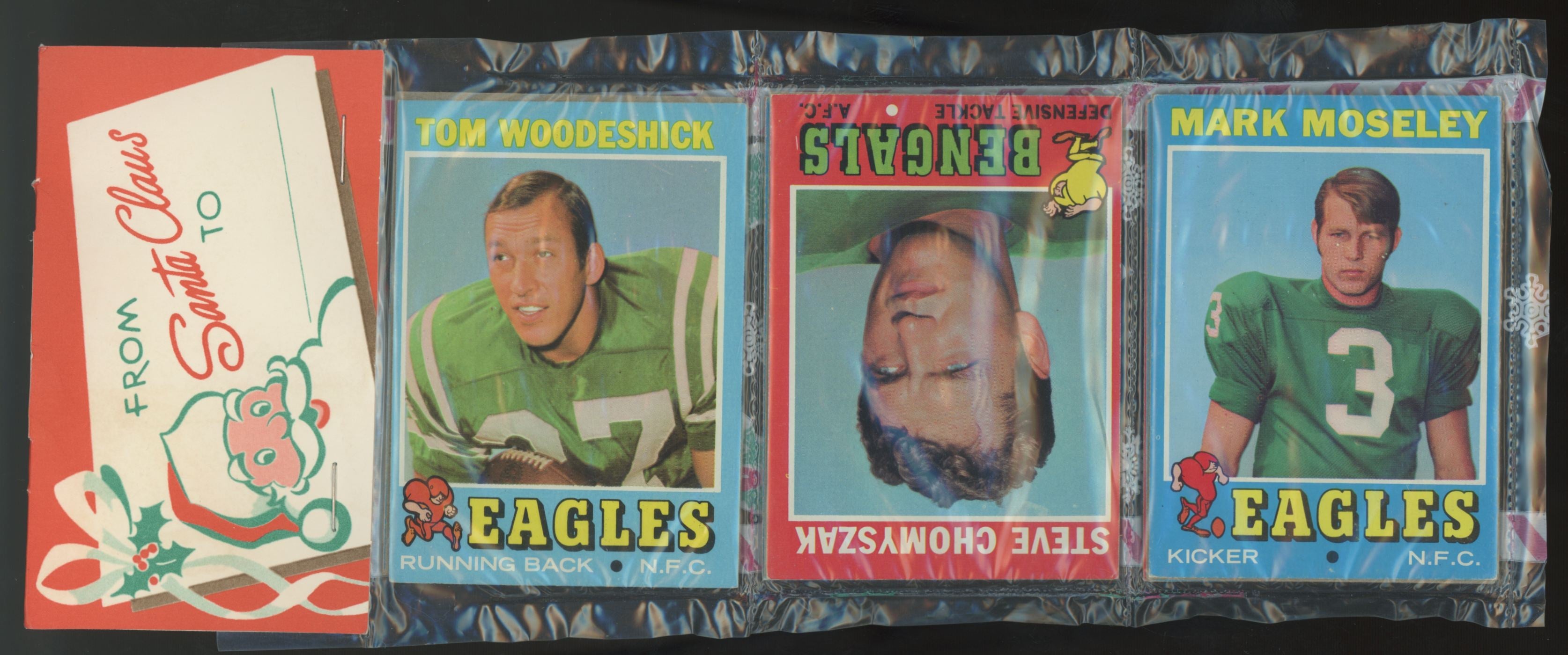 1971 Topps Football Holiday Rack Pack