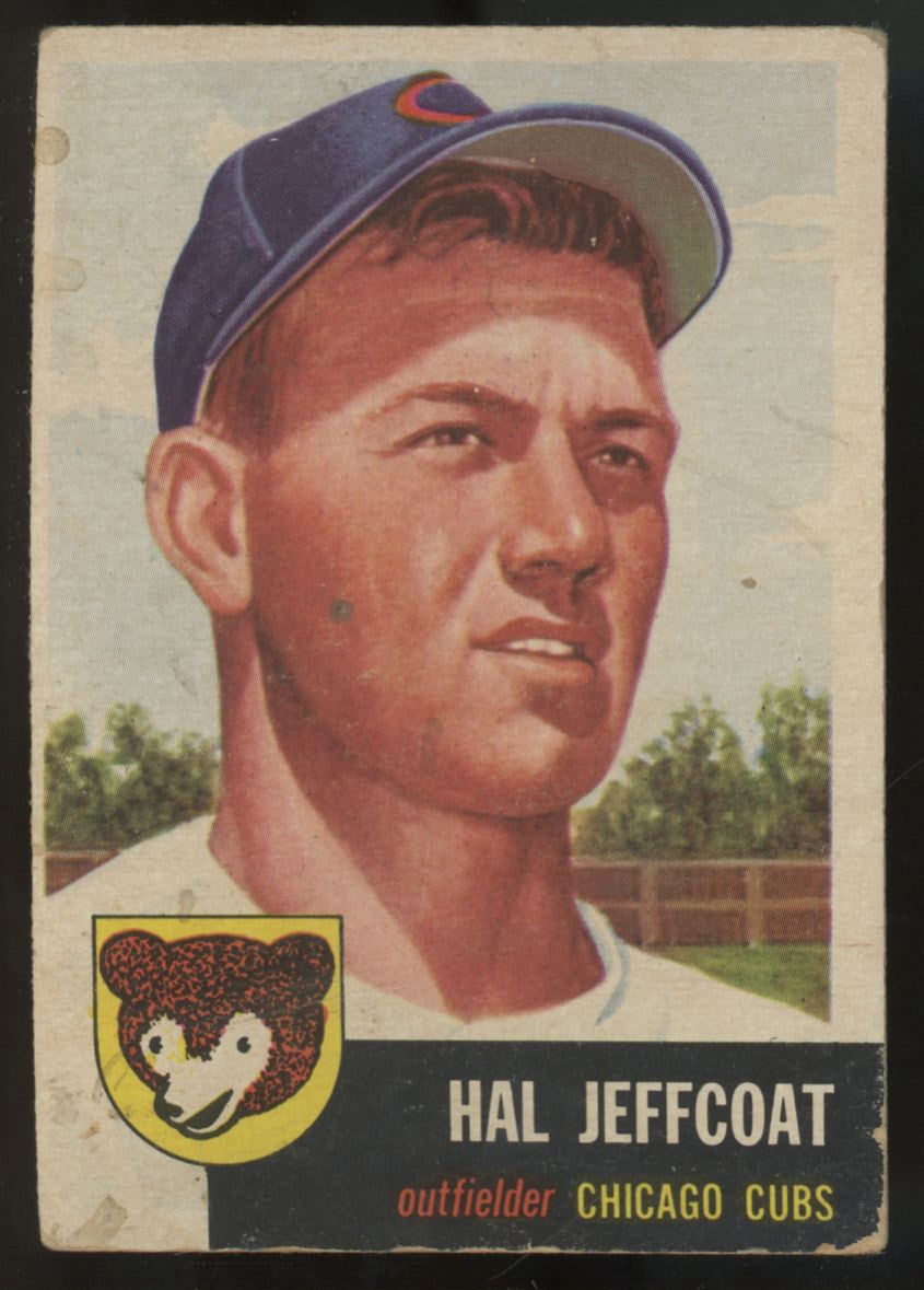 1953 Topps Hal Jeffcoat #29 Good