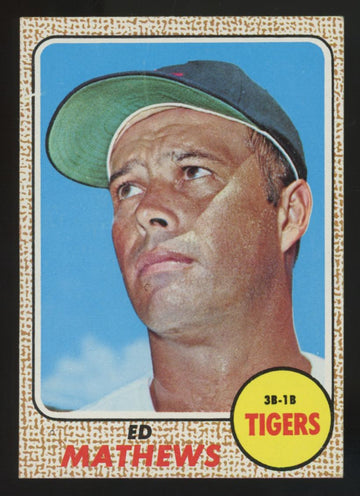 1968 Topps Ed Mathews #58 EX