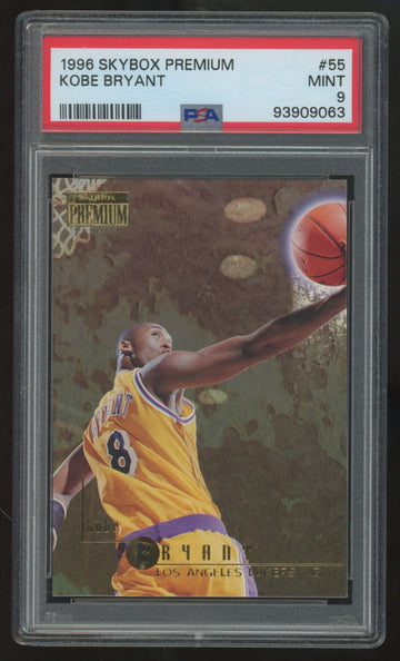 1996-97 Skybox Premium Kobe Bryant RC #55 PSA 9 *063