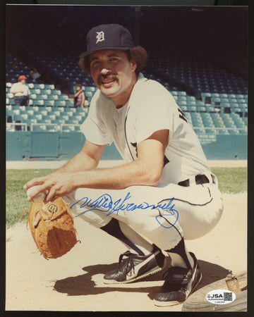 Willie Hernandez Signed Autographed 8x10 Photo JSA