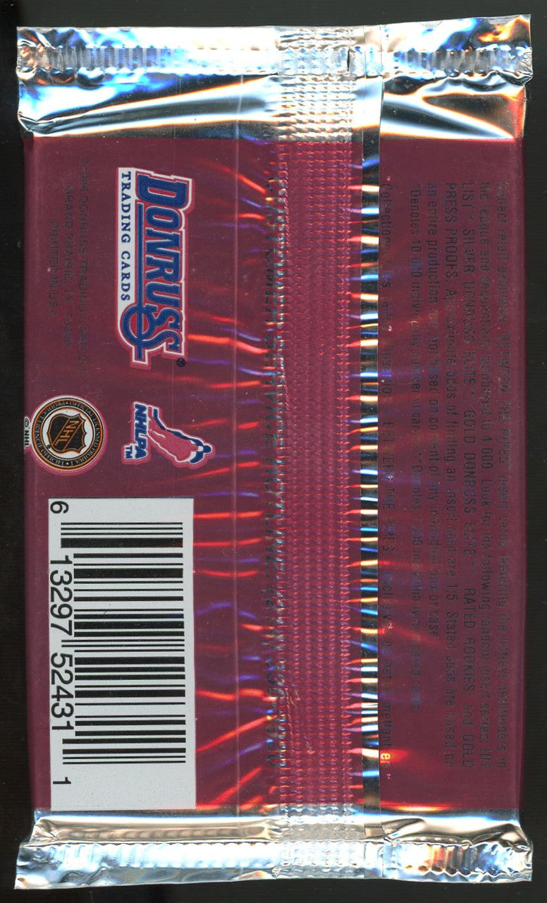 1996-97 Donruss Hockey Lot of 10 Sealed Packs + 2 1999-00 MVP Packs