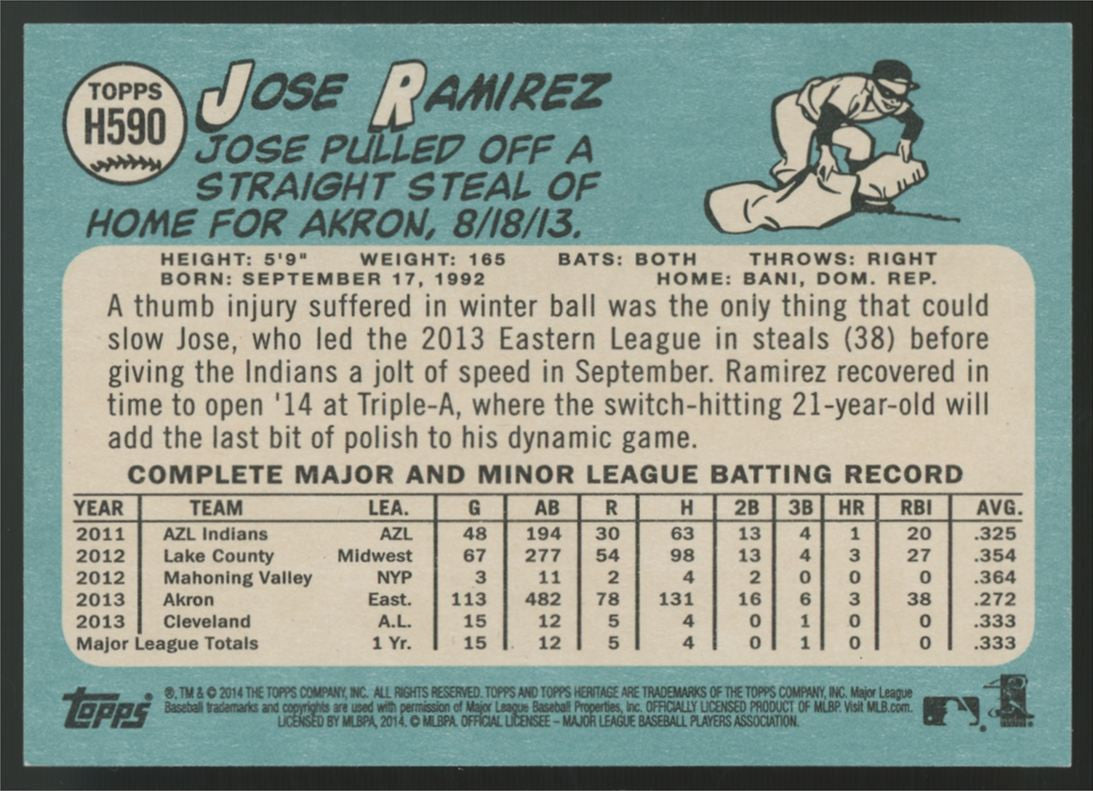 2014 Topps Heritage Baseball Complete Set w/ SPs (600) + 4 Insert Sets