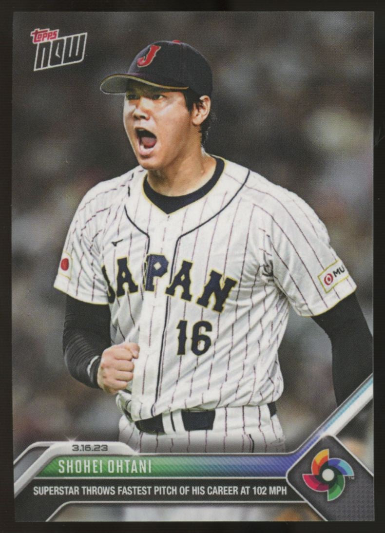 2023 Topps Now Shohei Ohtani World Baseball Classic #WBC-53 "C"