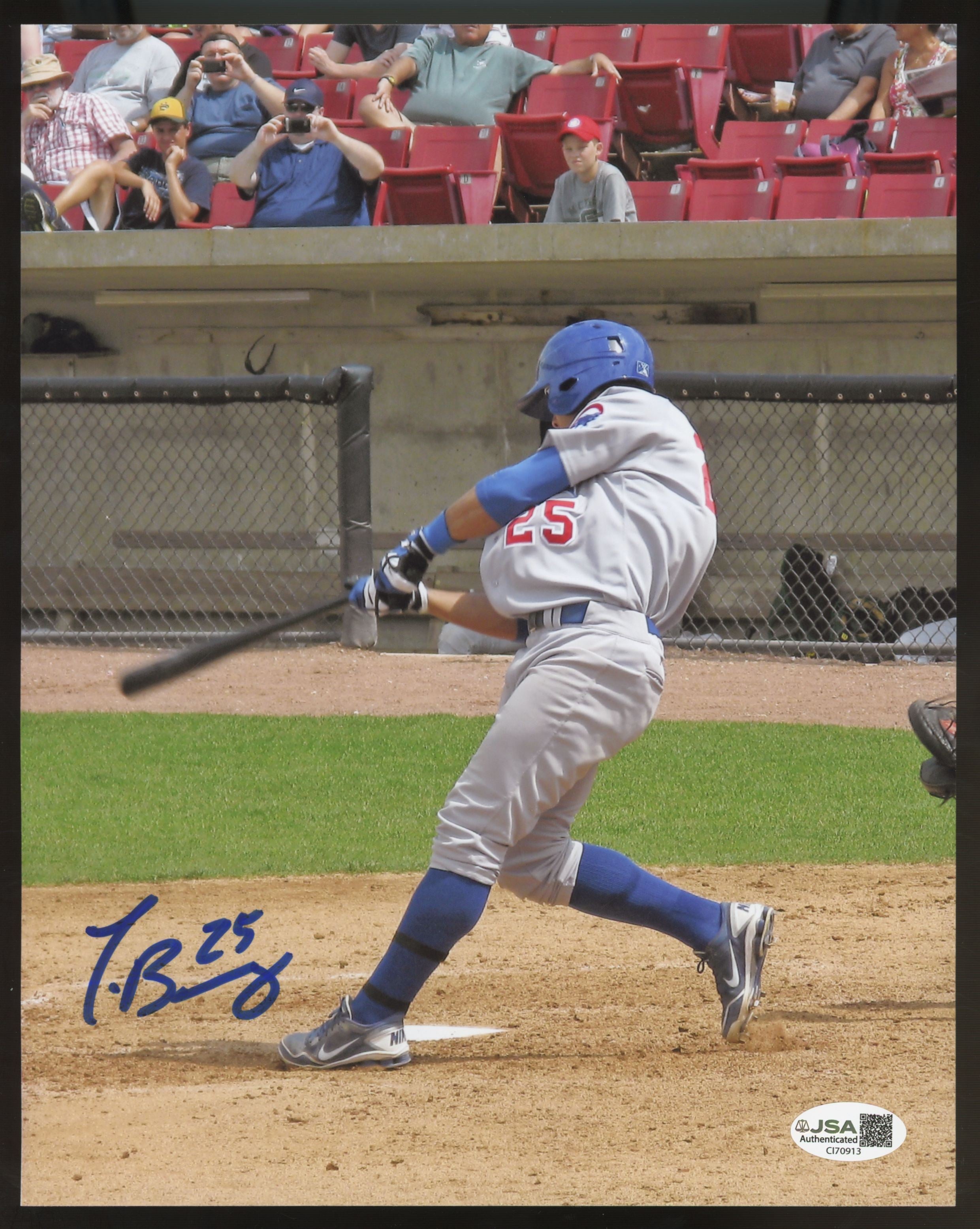 Javier Baez Signed Autographed 8x10 Photo JSA *913