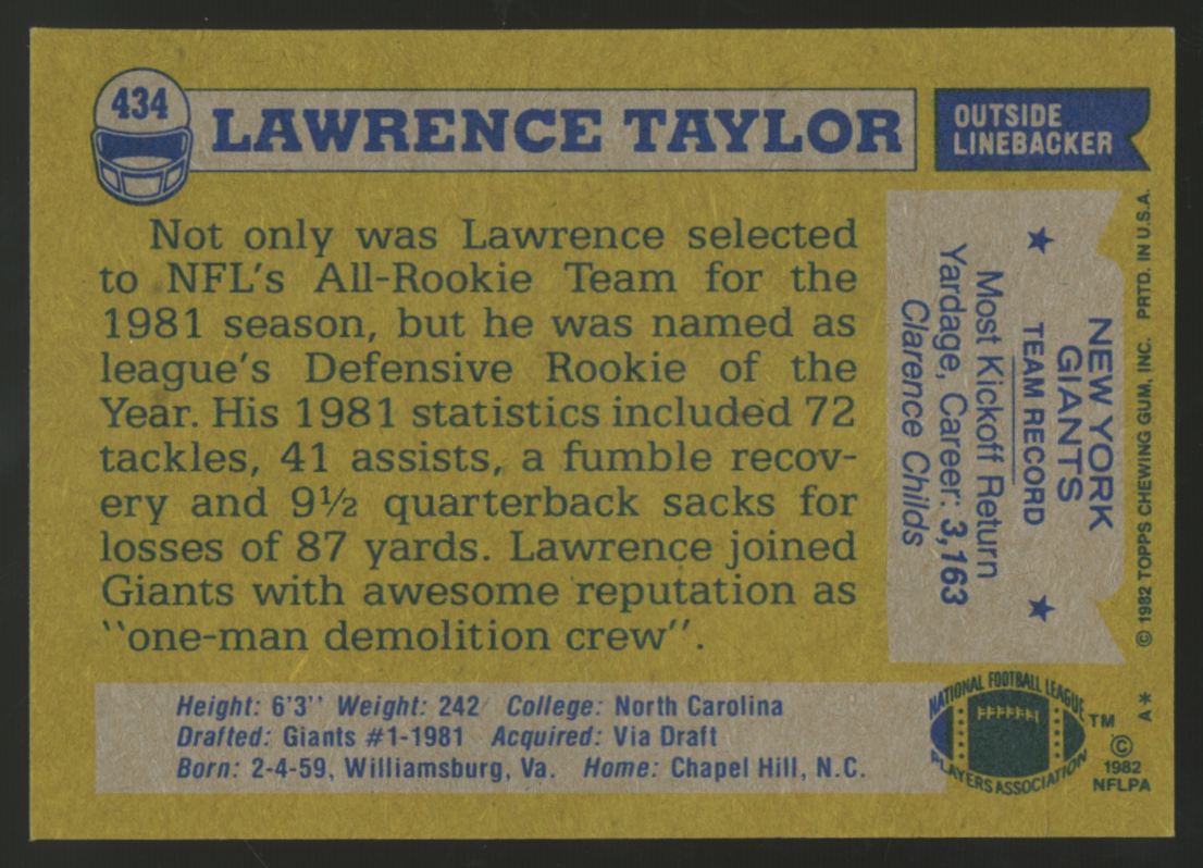1982 Topps Football Complete Set NM-NM/MT (528/528)