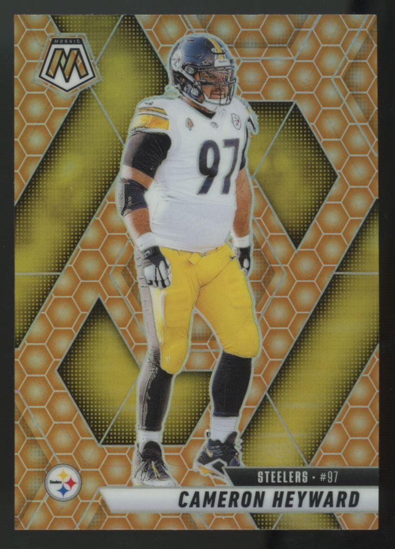 2025 Panini Mosaic Cameron Heyward Honeycomb SSP #172