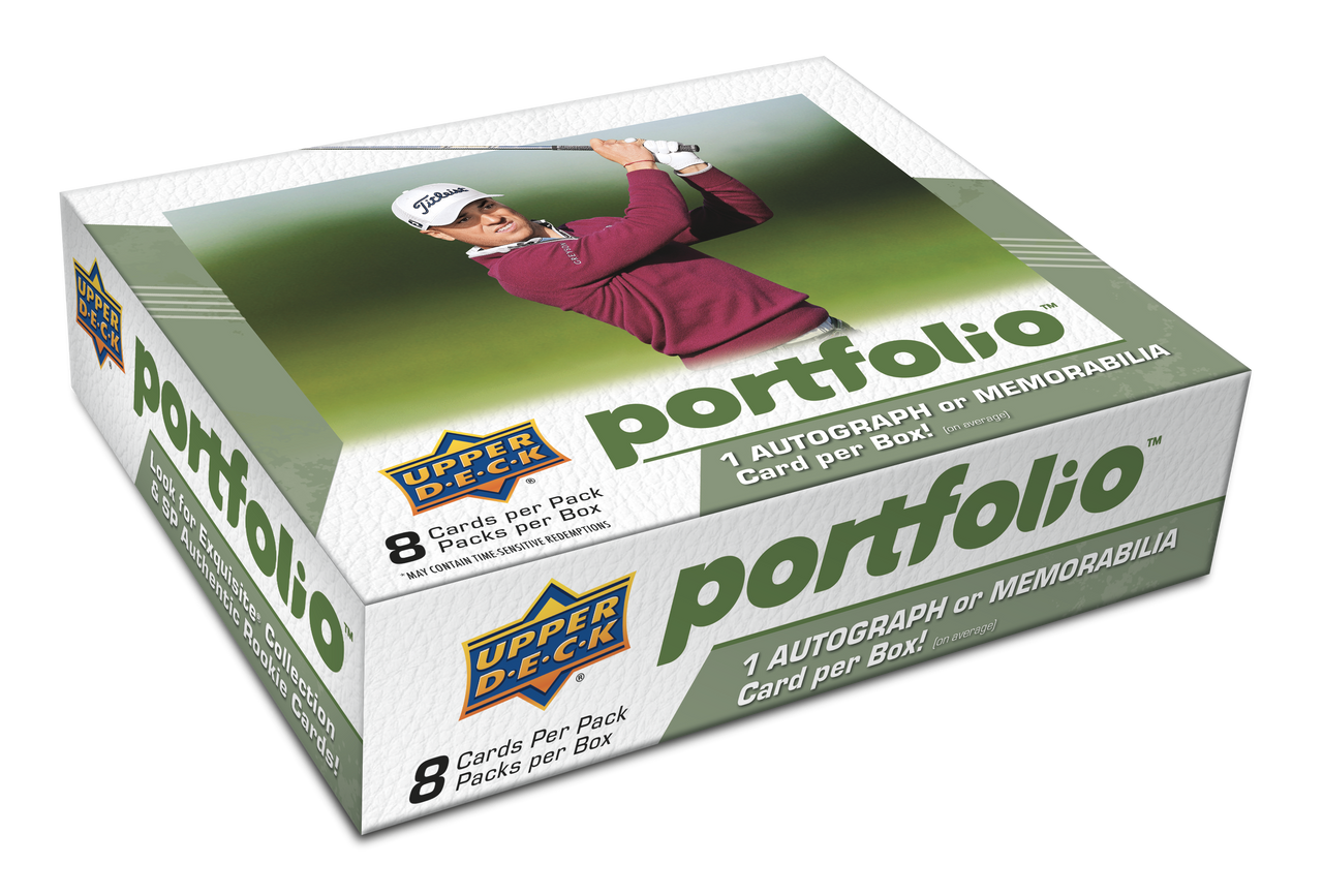 2024 Upper Deck Portfolio Golf Hobby Box